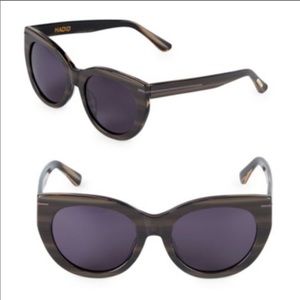 Hadid Runway Butterfly in Gray horn